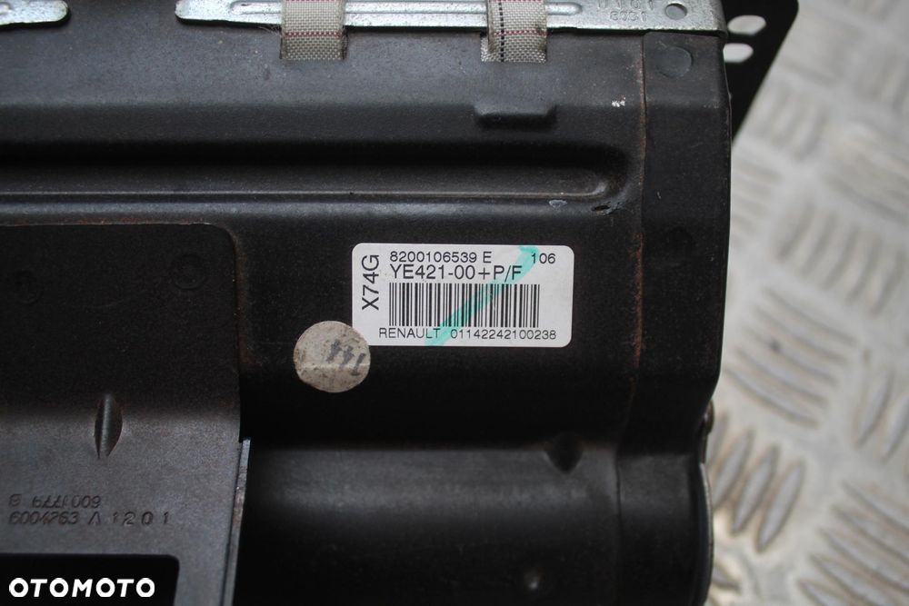 PODUSZKA AIRBAG PASAŻERA RENAULT LAGUNA II 8200106539E - 4