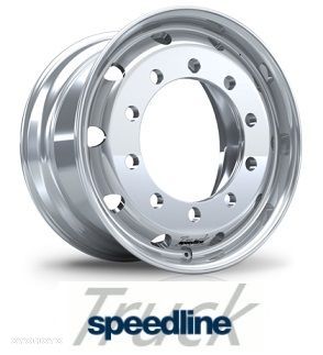 Felga Kuta Aluminiowa Speedline Truck / Alcoa 22,5x11,75 ET 120 Naczep - 2