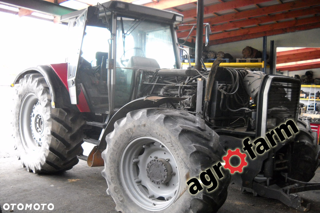 Massey Ferguson 3690 silnik skrzynia biegów most kabina zwolnica - 3