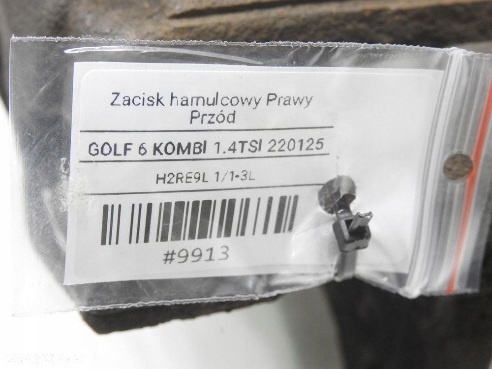 ZACISK HAMULCOWY PRAWY PRZÓD VW GOLF VI 1.4 TSI - 8