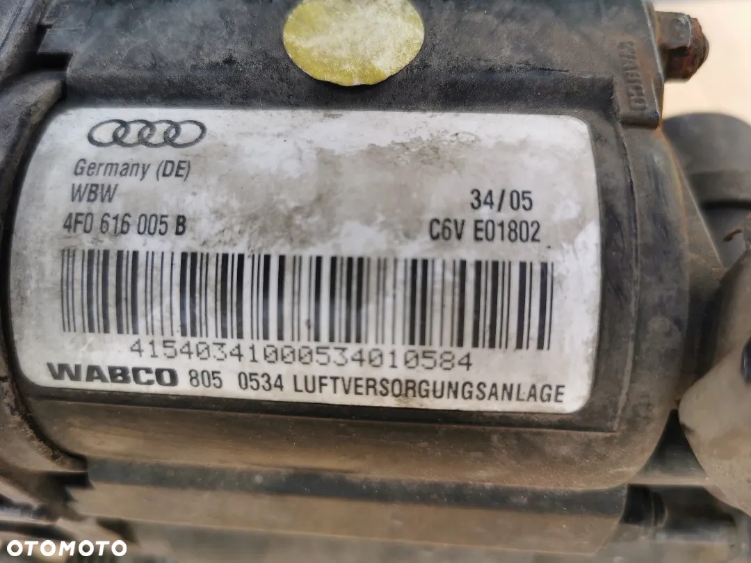 KOMPRESOR ZAWIESZENIA AUDI A6 C6 Q7 4F0616005B 7L0616006D 7L0616007 - 4