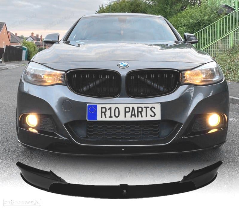 SPOILER LIP BMW SÉRIE 3 GT F34 13-19 LOOK M PERFORMANCE PRETO - 1