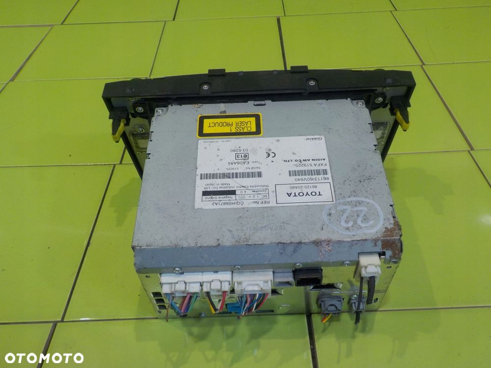 TOYOTA AVENSIS III T27 2.2 D4D 11r radio CD 86113-20A80 - 8