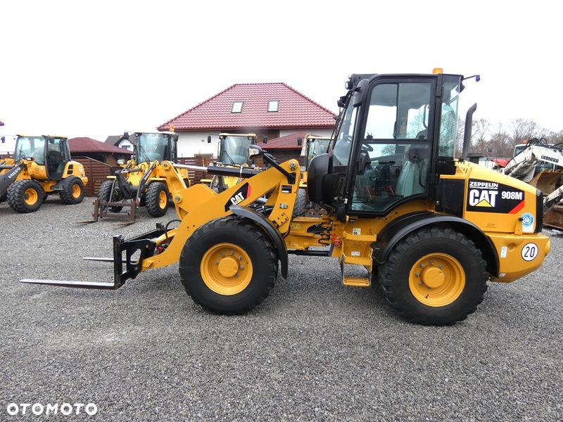 Caterpillar CAT 908M z Niemiec / KLIMA / 2998mtg / - 1