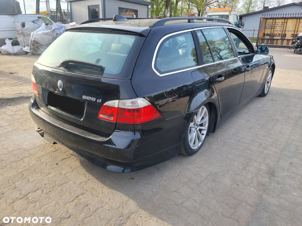 BMW 5 E61 TOURING SCHWARZ 2 668 maska pokrywa silnika klapa bagażnika zderzak lampa reflektor pas przedni stop - 3
