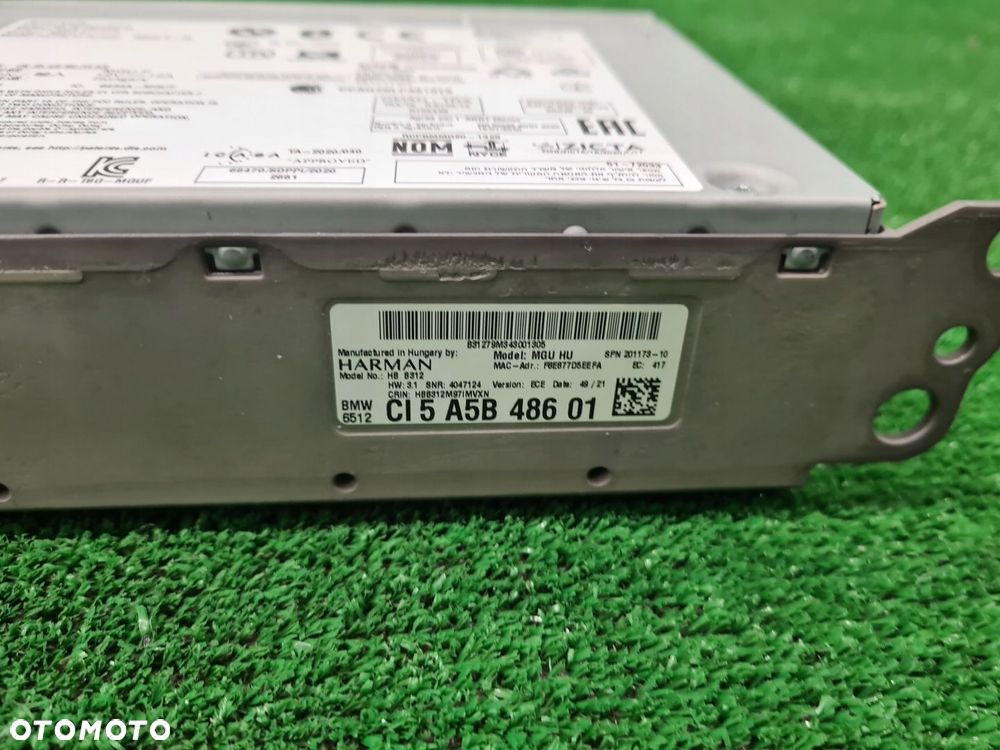 BMW 5 G30 LCI RADIO NAVI NAWIGACJA 5A5B486 - 4