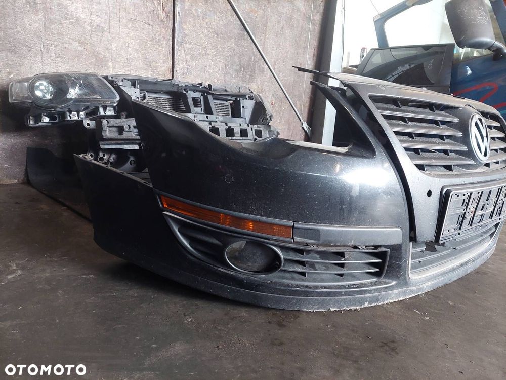 KOMPLETNY PRZÓD ZDERZAK PAS PRZEDNI LAMPA VOLKSWAGEN PASSAT B6 L041 - 4