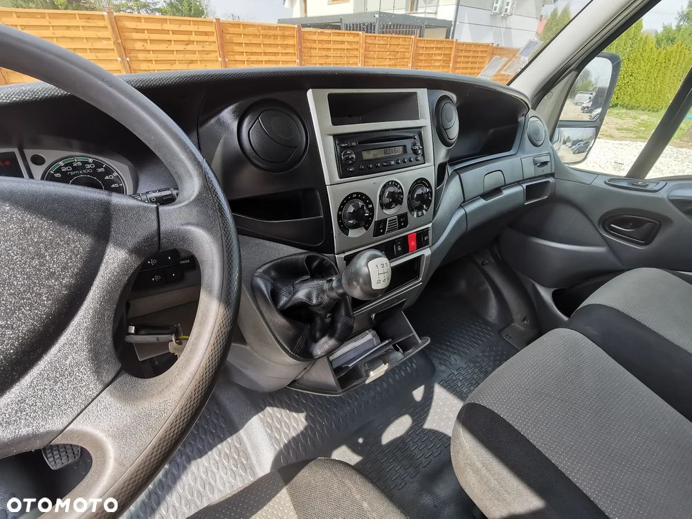 Iveco Daily 35C13 Brygadówka wywrotka Klimatyzacja Dubel hak kiper doka - 11