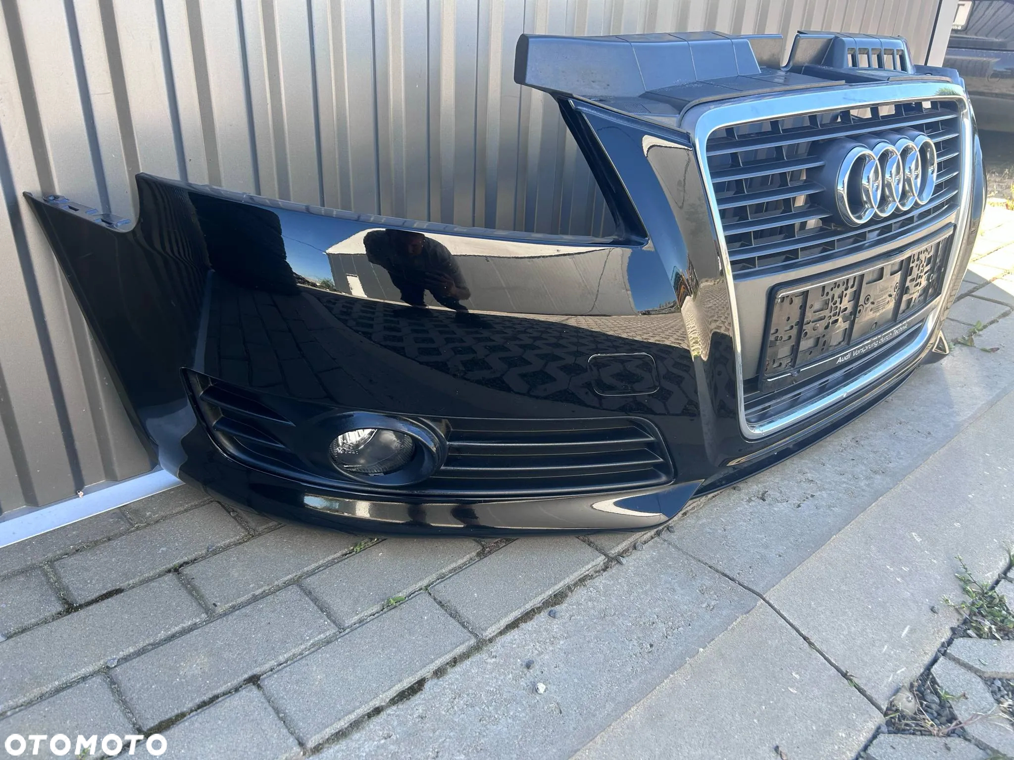 Audi A3 8P FL Lift  Zderzak Przód Przedni Kompletny Duży Grill LZ9Y ładny - 11