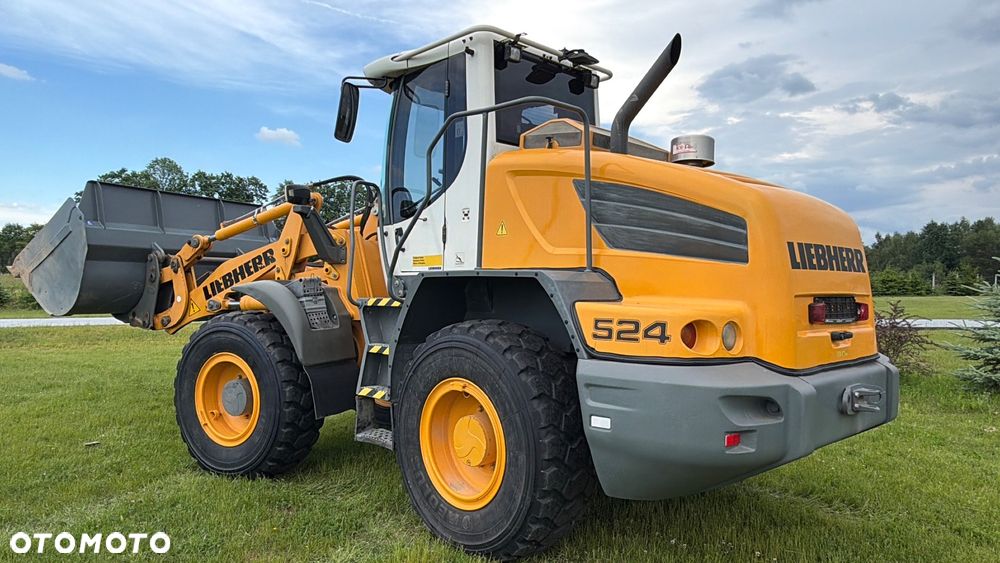 Liebherr Ładowarka Liebherr L524 KLIMA łyżka2,5m3+widły bezAdblue i Dpf szybkozłącze hydr. Cat Caterpillar 924K  924H  930K Volvo L60H / L70H Komatsu WA200-8 WA270-8JCB 426 427 - 13