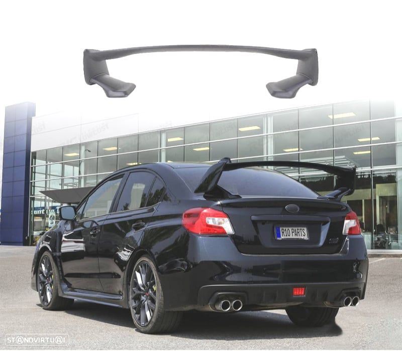 AILERON SUBARU IMPREZA 12-18 LOOK STI FIBRA - 1