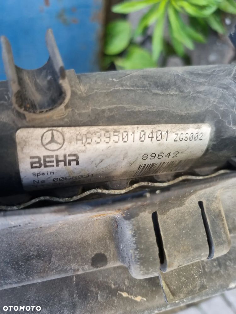 CHŁODNICA WODY INTERCOOLER MERCEDES VITO VIANO 2.2 CDI 639 03-10r. - 4