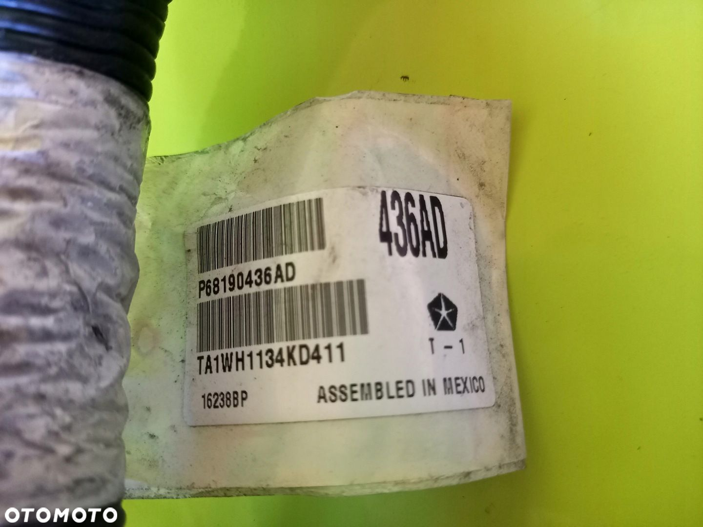 WIĄZKA INSTALACJA PRZÓD 68190436AD JEEP CHEROKEE KL 14R - 5