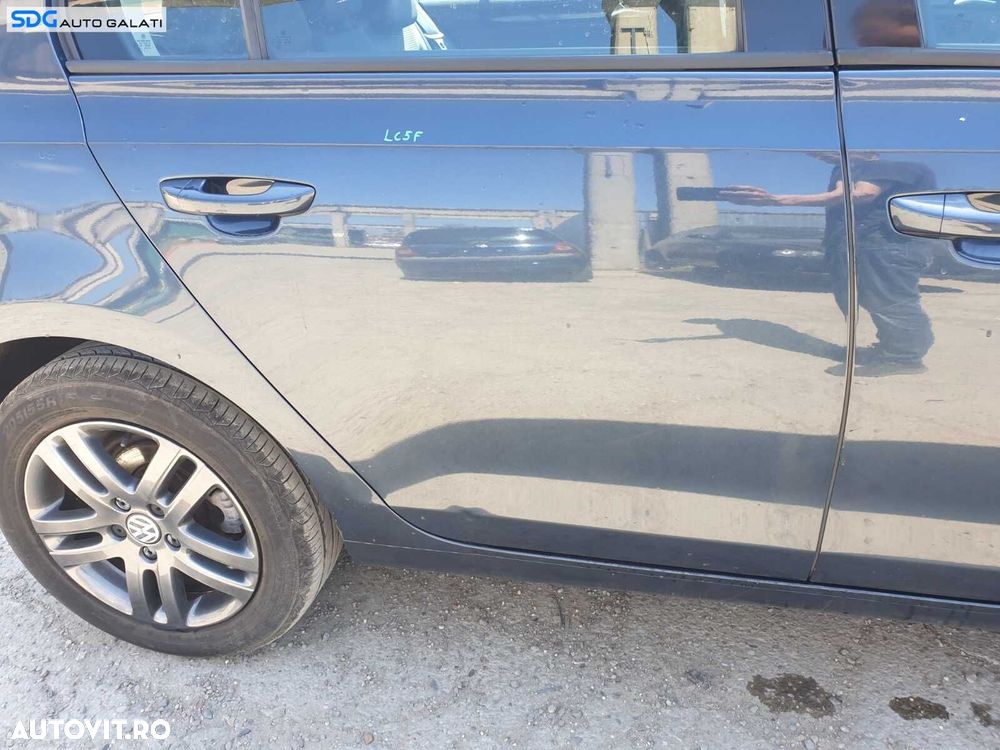 Usa Usi Portiera Portiere Dreapta Spate Volkswagen Golf 6 Hatchback 2008 - 2014 Culoare LC5F - 2