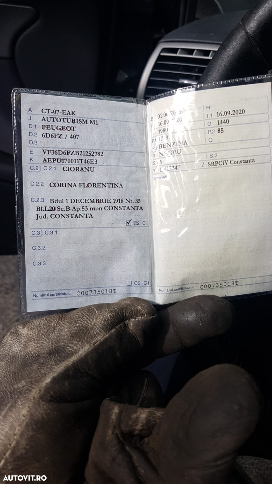 Dezmembrari  Peugeot 407  2004  > 0000 1.8 Benzina - 30