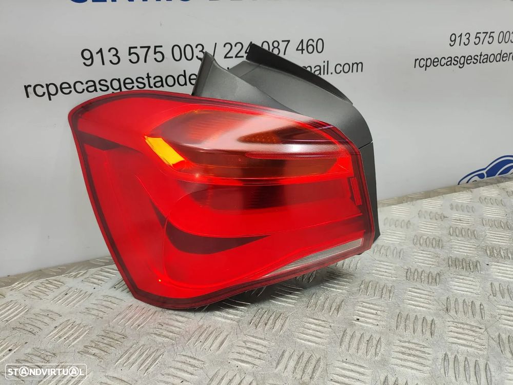 Farolins Tras Traseiros Esquerdo Original LED BMW Serie 1 LCI F20 5 portas F21 2 portas 7359017 2014 - 2019 - 5