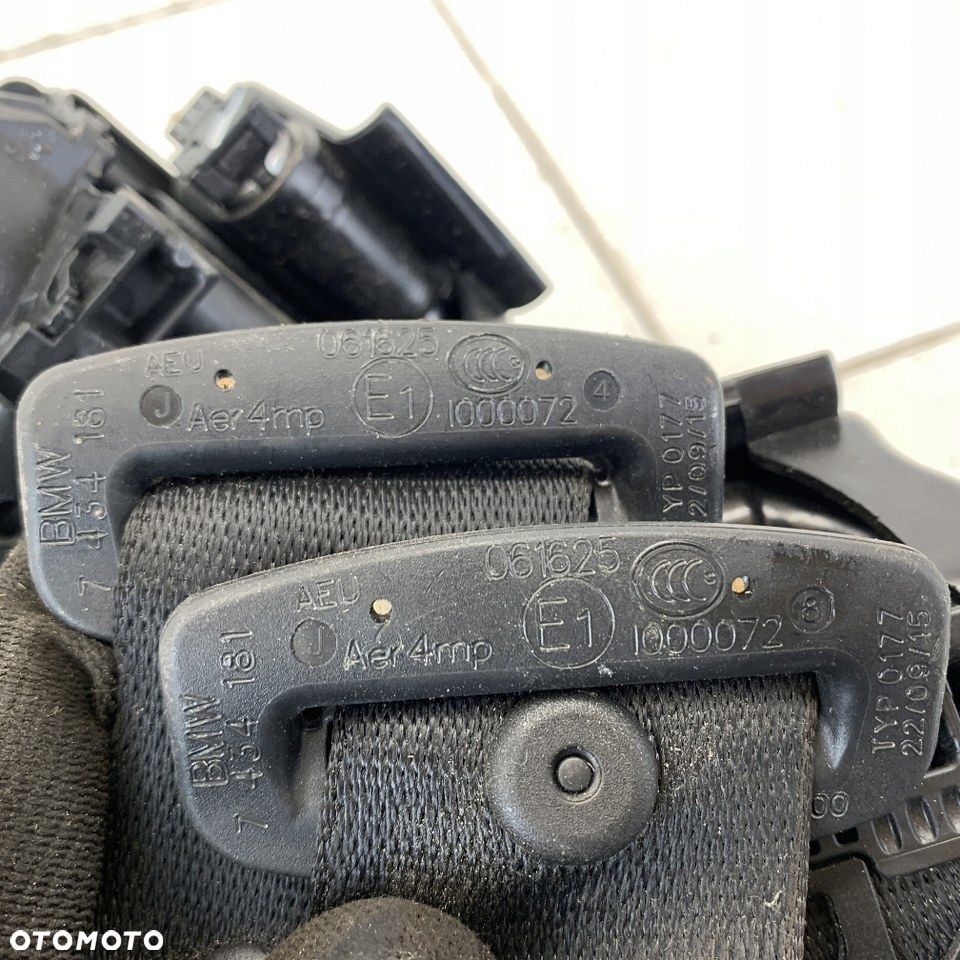 Pas Bezpieczeństwa Tył Lewy Prawy Komplet Napinacz Bmw 7 G11 16R - 7