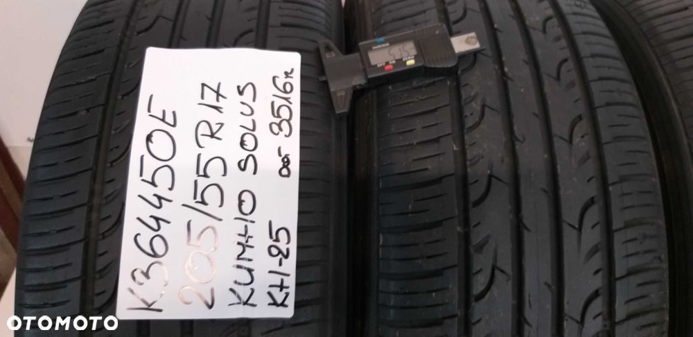 K364450E Komplet 205/55R17 Kumho Solus KH-25 dot.3516 - 2