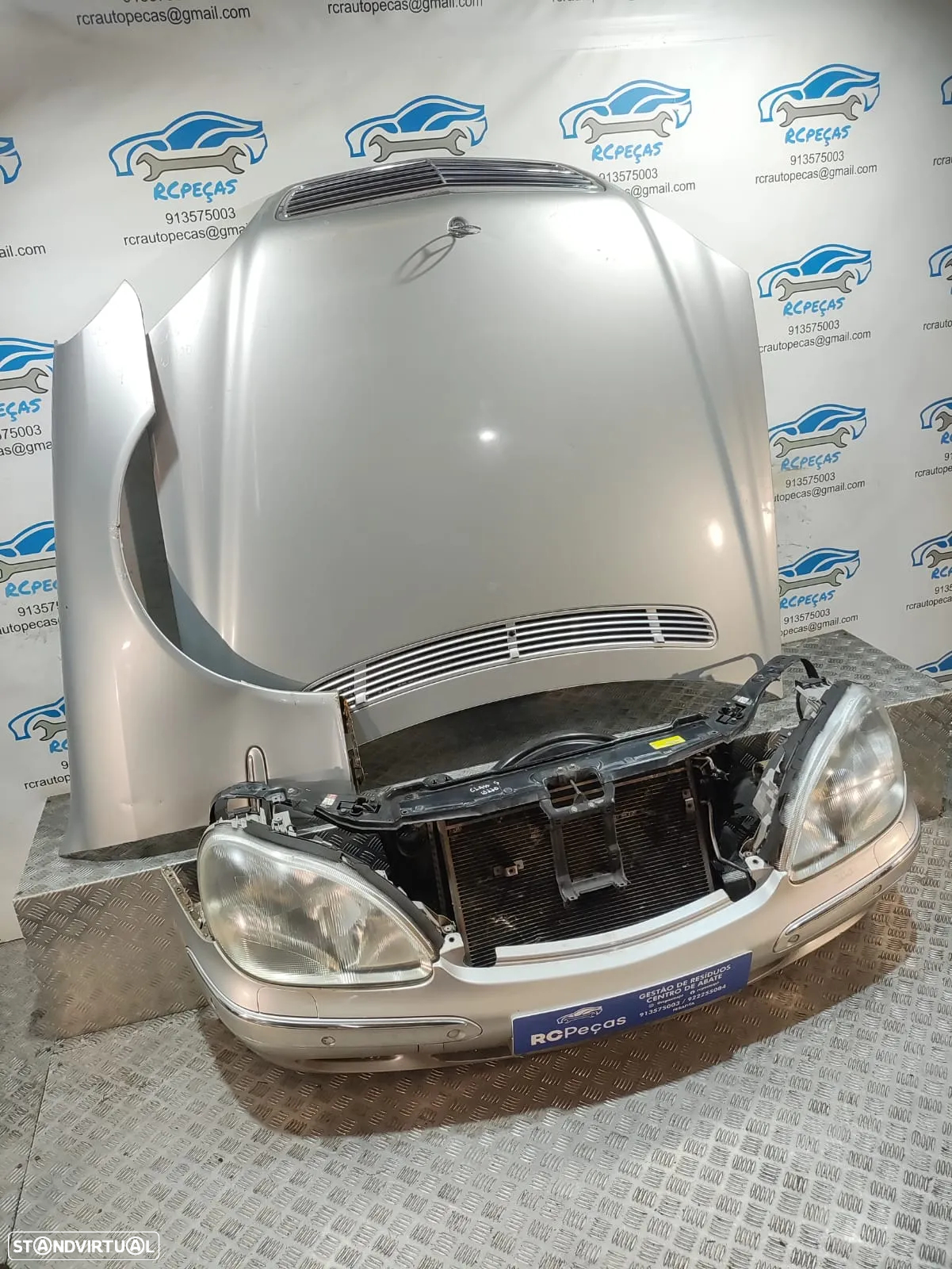 Frente Completa Mercedes Benz Class S W220 Xénon - 2