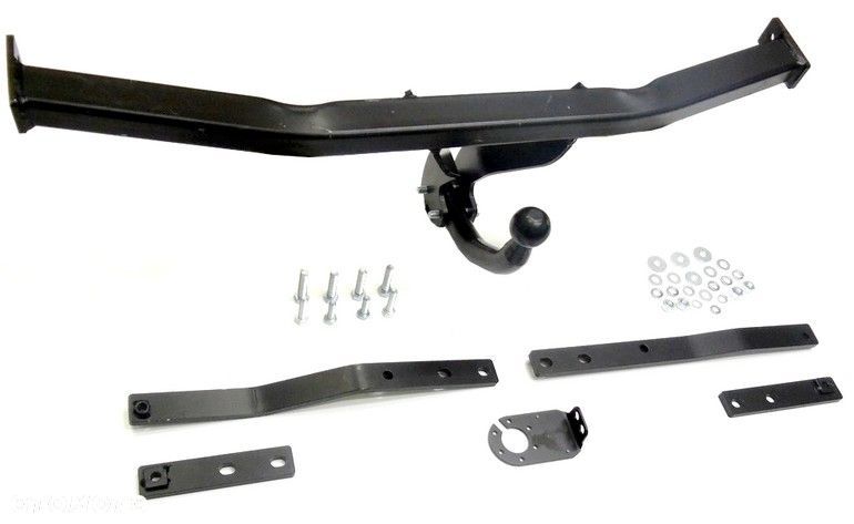 Nowy Kompletny Hak Holowniczy + Kula  Bez cięcia zderzaka do Renault Megane 2 II+ Scenic 2 II + Grand od 2002 do 2009 - 2