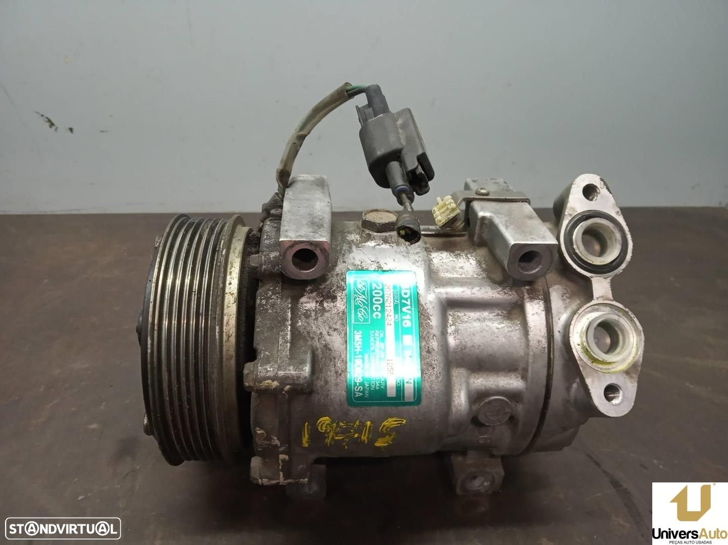 COMPRESSOR AR CONDICIONADO FORD FOCUS II 2005 -207612424 - 2