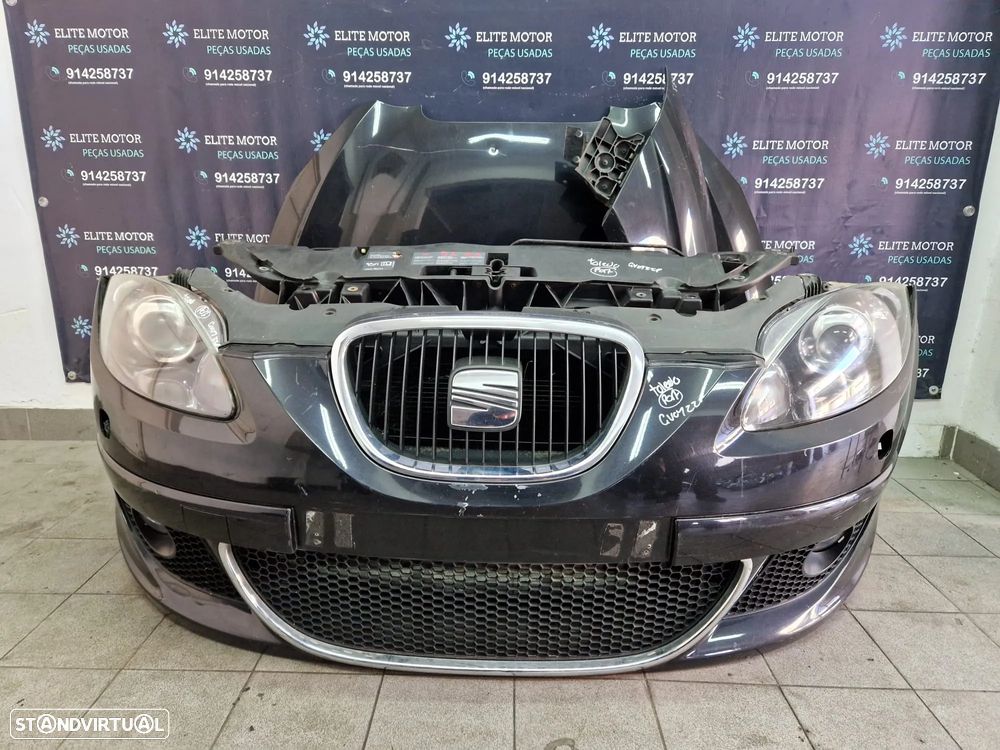 Frente completa usada SEAT ALTEA TOLEDO SPORT 2.0 TDI XENON capot parachoques guardalamas oticas radiadores - 3