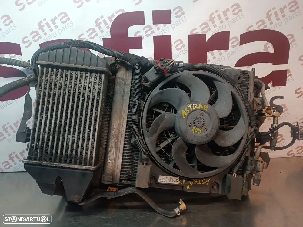 CONJUNTO RADIADORES COM INTERCOOLER E TERMOVENTILADOR OPEL ASTRA H 1.3CDTI - 5