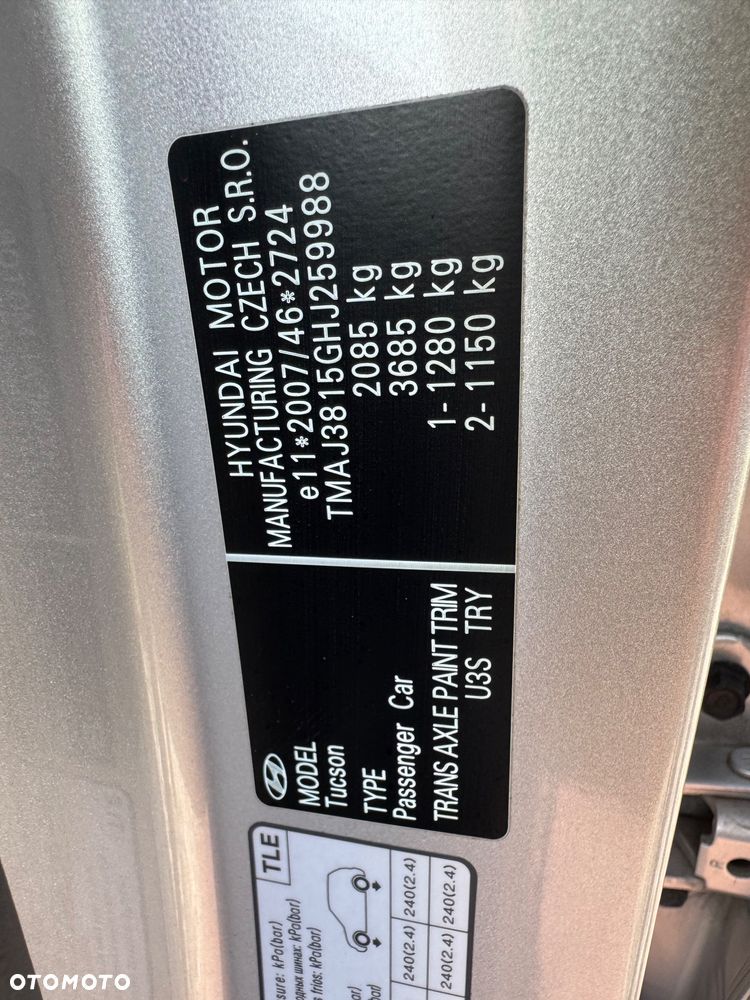 Hyundai Tucson blue 1.7 CRDi 2WD DCT Classic - 29