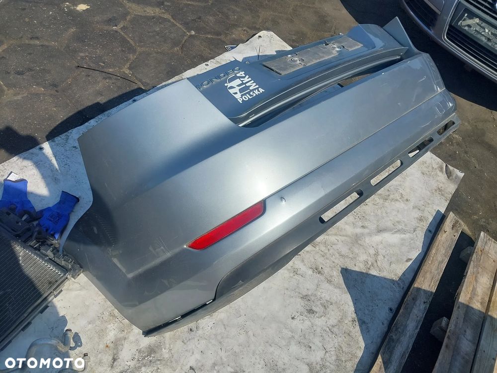 Zderzak tył tylny Ford Mondeo Mk4 Hatchback HB kompletny dokładka kolor 76 blenda klapy - 2