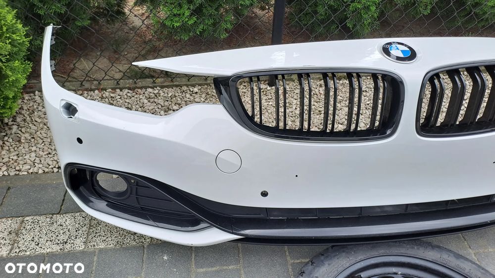 BMW F32 F33 F36 14-17 ZDERZAK PRZÓD PRZEDNI SPRYSKI PDC - 3