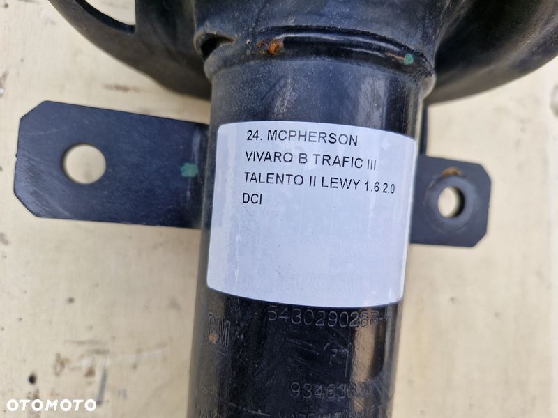 RENAULT TRAFIC III 3 2.0 DCI MCPHERSON AMORTYZATOR ZWROTNICA LEWY PRZÓD - 4