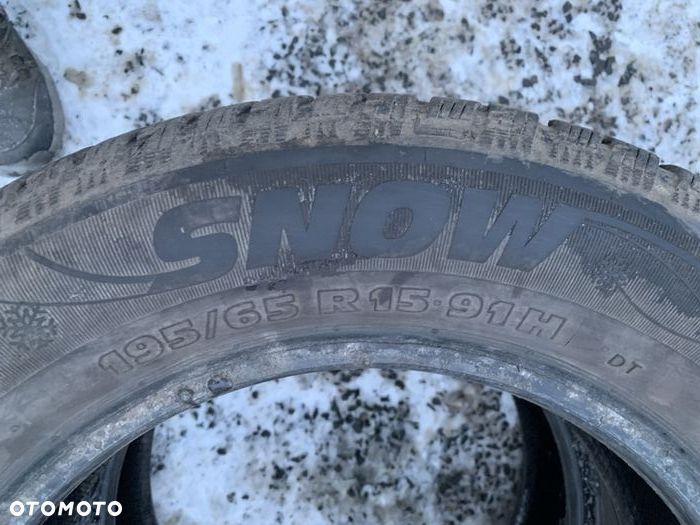 2x OPONA ZIMOWA 195/65/R15 SNOW 2018r - 2
