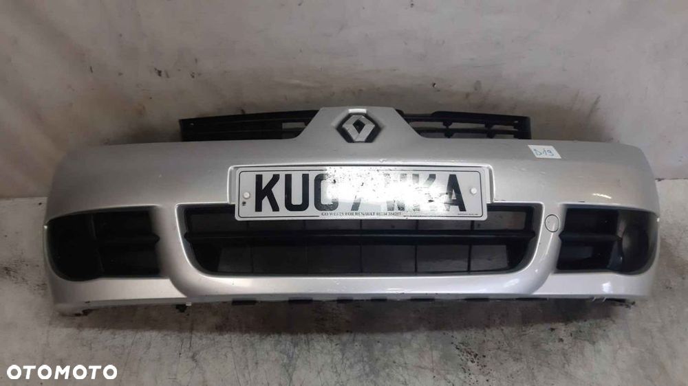 $ ZDERZAK PRZÓD PRZEDNI RENAULT CLIO 2 II LIFT FL CAMPUS TED69 SREBRNY - 1