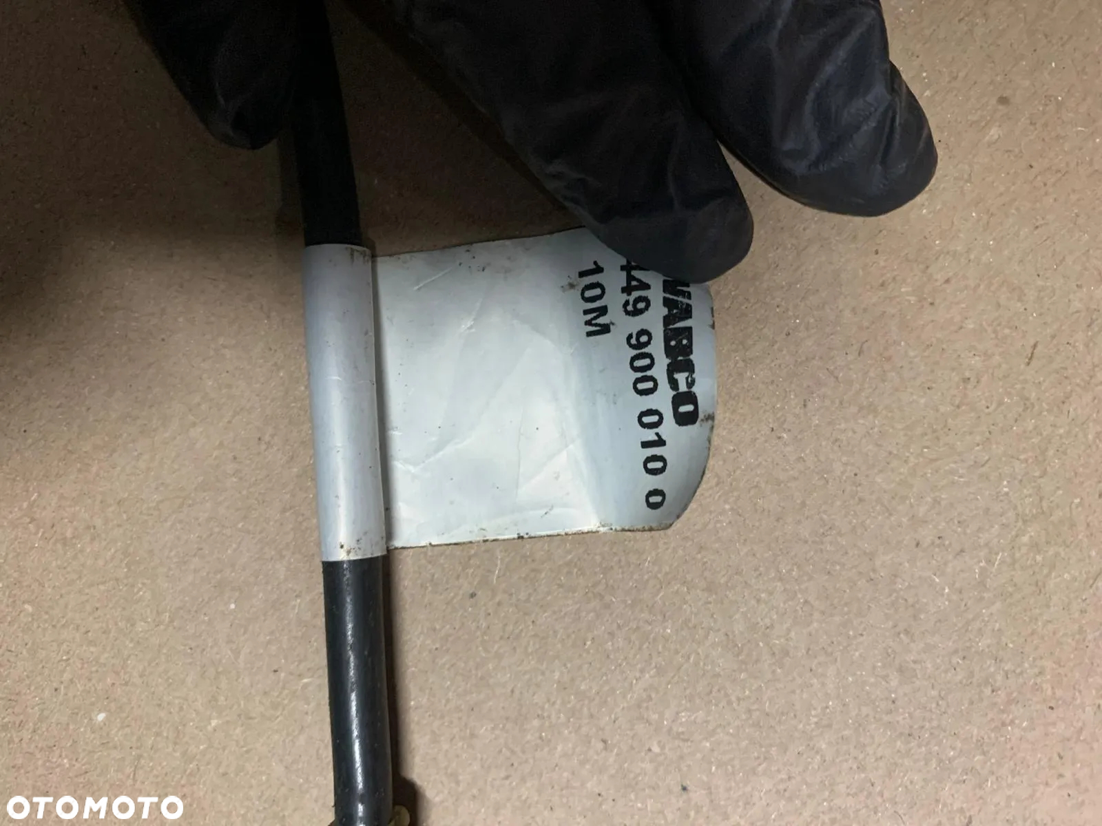 Lampka obrysowa samochodu ciężarowego zielona 10 M 24V Wabco 4499000100 - 3