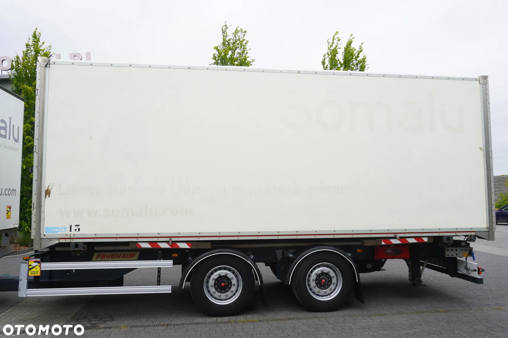MAN TGX 18.430 / Kontener 18 EPAL / Przyczepa Fruehauf 18 EPAL / 2021 - 12