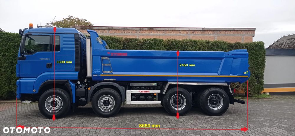 MAN TGS 35.500 / 8x4 / EURO 6 /RETADER / BIG AXLES - 5