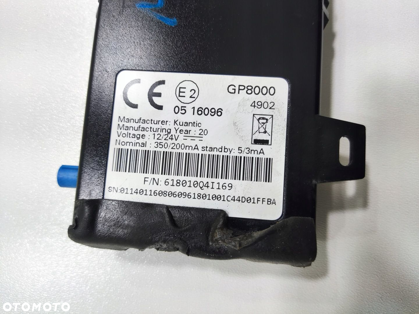 MODUŁ STEROWNIK GPS JUMPER BOXER DUCATO III KUANTIC GP8000 2019-2022 LIFT - 5