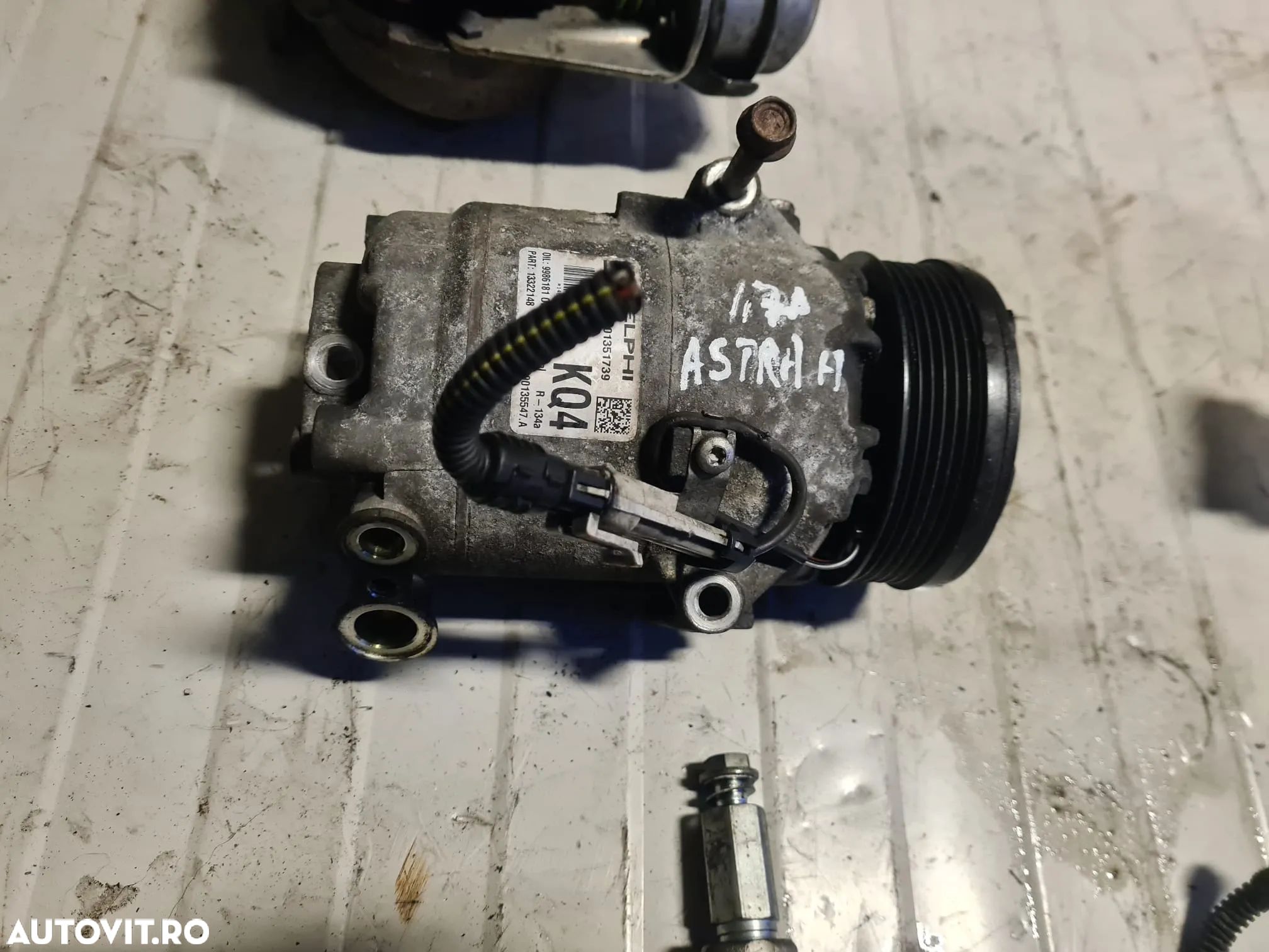 Compresor clima Delphi Opel Astra H/Zafira B/Meriva b.Motor 1.7cdti.cod motor Z17DTR/Z17DTJ - 1