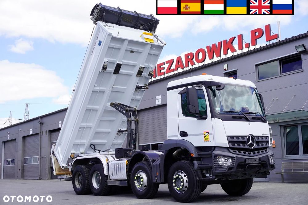Iveco Arocs 3243 8x4 / 130 tys. km! / Wywrotka 2-stronna Meiller / hydroburta_259783 - 1