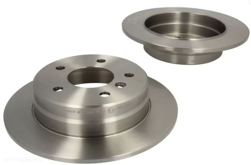 TARCZE  HAMULCOWE TYŁ MERCEDES-BENZ KLASA A (W168), VANEO (414) - 1