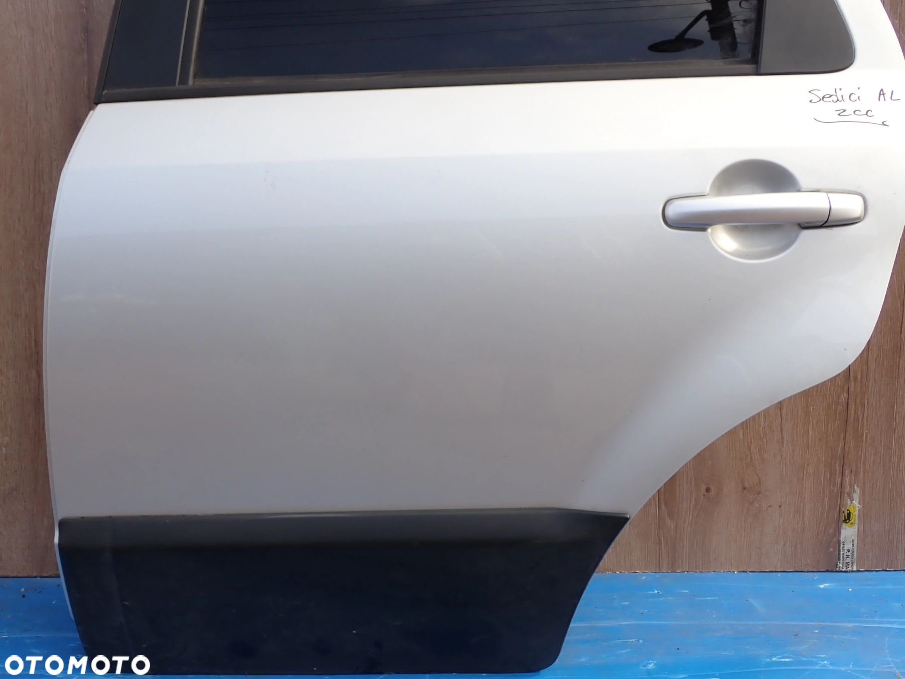 FIAT SEDICI 06-12 DRZWI TYLNE LEWE ZCC - 2