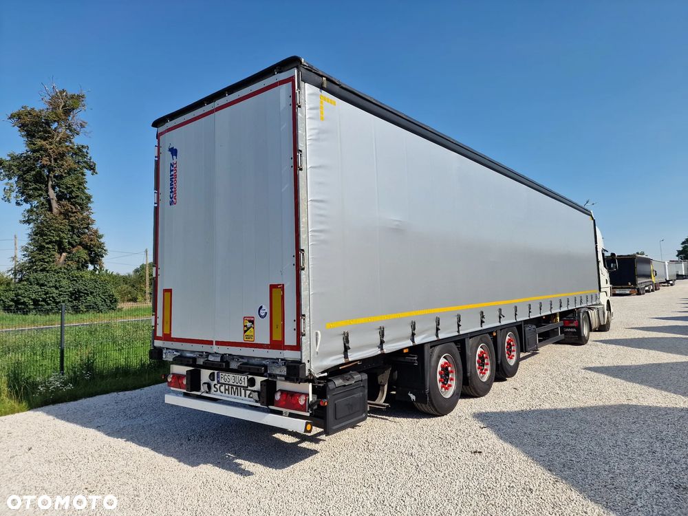 Schmitz Cargobull Naczepa FIRANKA - OŚ PODNOSZONA - NOWE PLANDEKI
