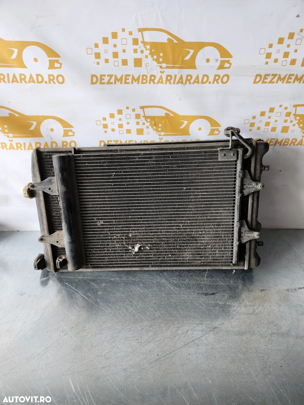Radiator Apa Clima Termocupla Electroventilator Vw Polo Seat Ibiza Skoda Fabia 1.4 Tdci - 1