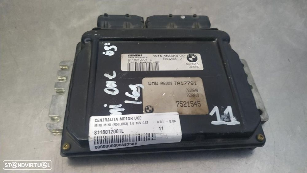 CENTRALINA DO MOTOR UCE MINI MINI R50R53 - 1