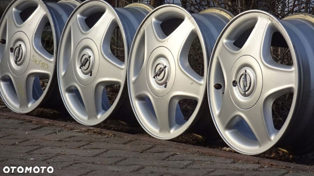 Felgi aluminiowe 15 5x110 Opel Astra Vectra Omega Zefra Corsa - 3