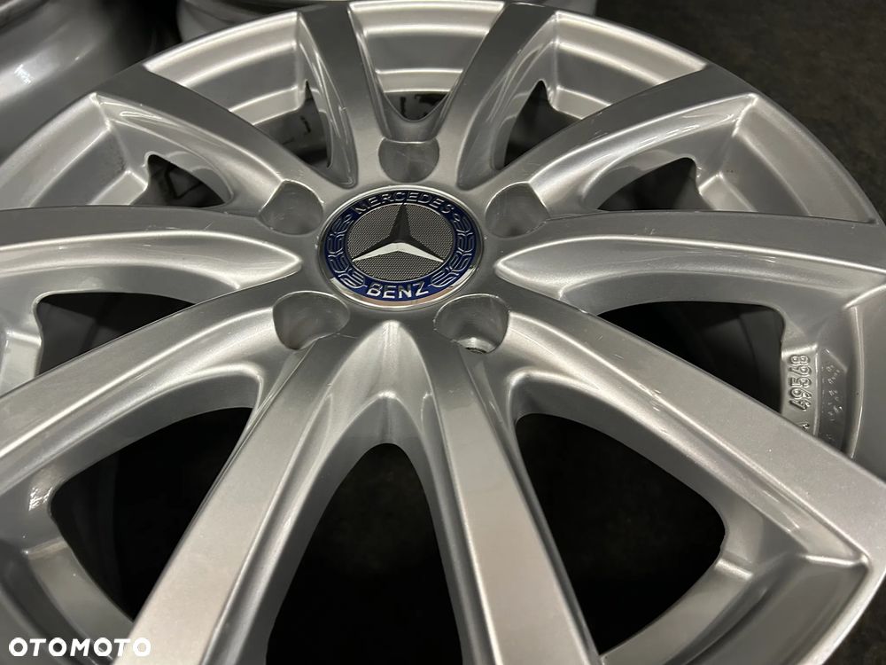 Alufelgi Mercedes A-Klasa W169, W176, B-Klasa W245, W246, Vito 16 cali 5x112 4szt. Łądne z czujnikami! - 11