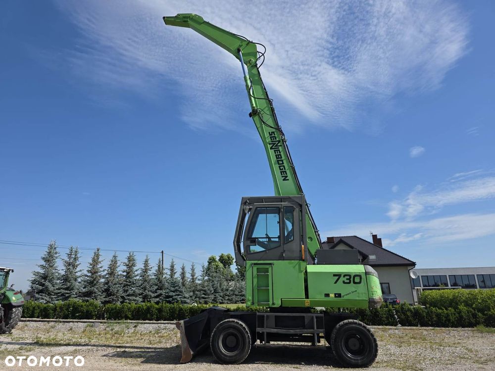 Sennebogen 730 jak CAT FUCHS TEREX ATLAS P596 - 7
