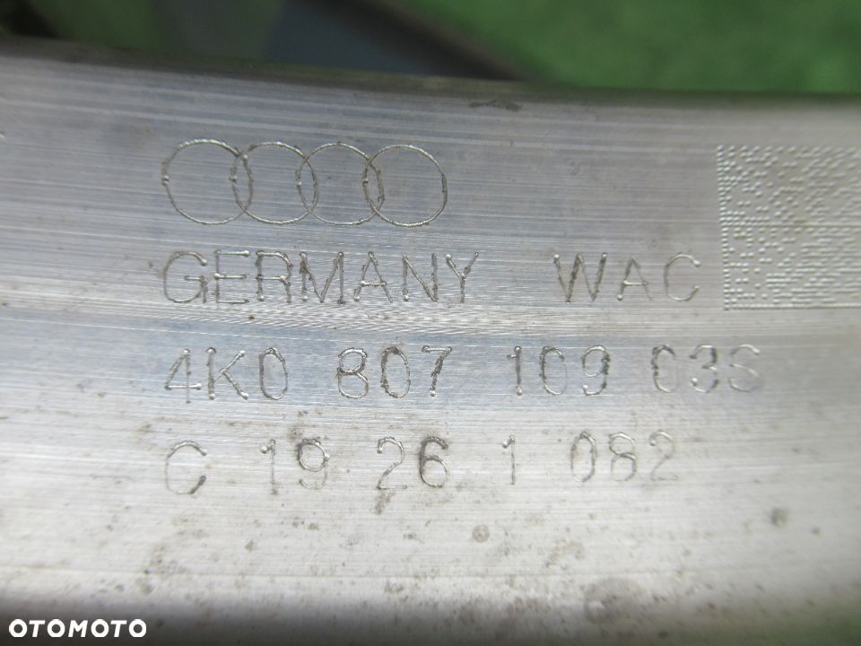 BELKA ZDERZAKA PRZÓD PRZEDNIA AUDI A6 C8 4K0807109 2018- - 9