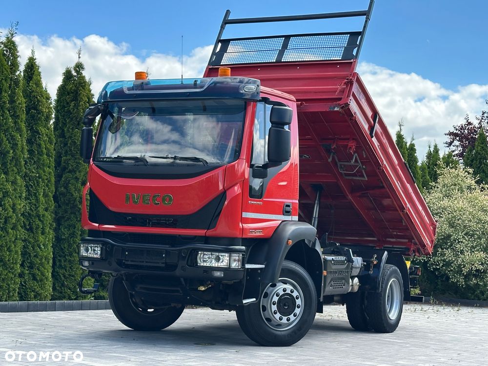 Iveco / EUROCARGO / 4X4 / 3X WYWROTKA / MANUAL / - 2