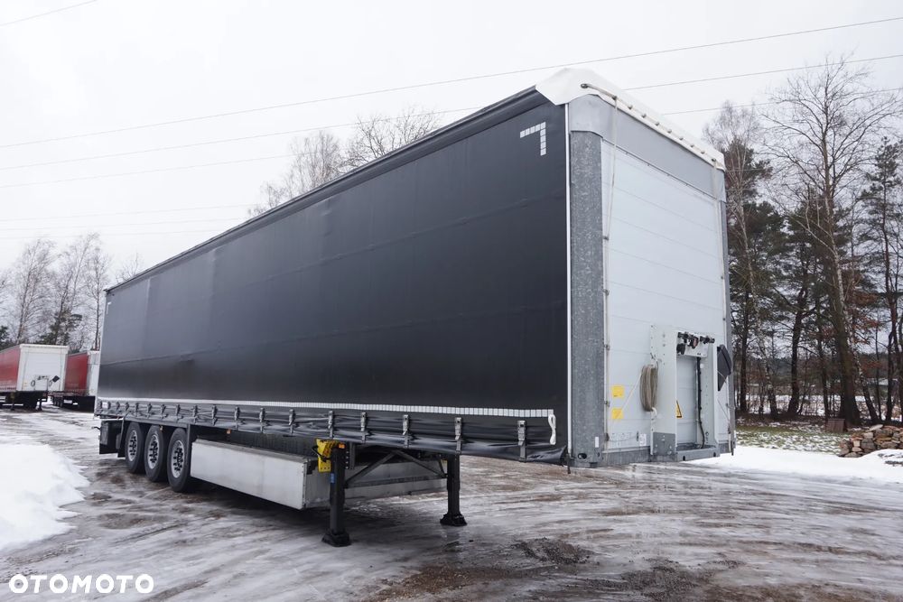 Schmitz Cargobull FIRANA STANDARD / POD.OŚ / SAF / KOSZ / JAK NOWA.